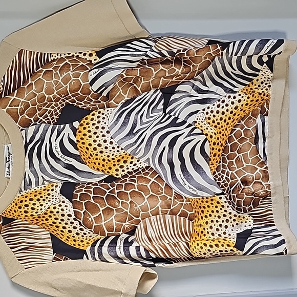 Ladies Salvatore Ferragamo top, sz S - Picture 3 of 6